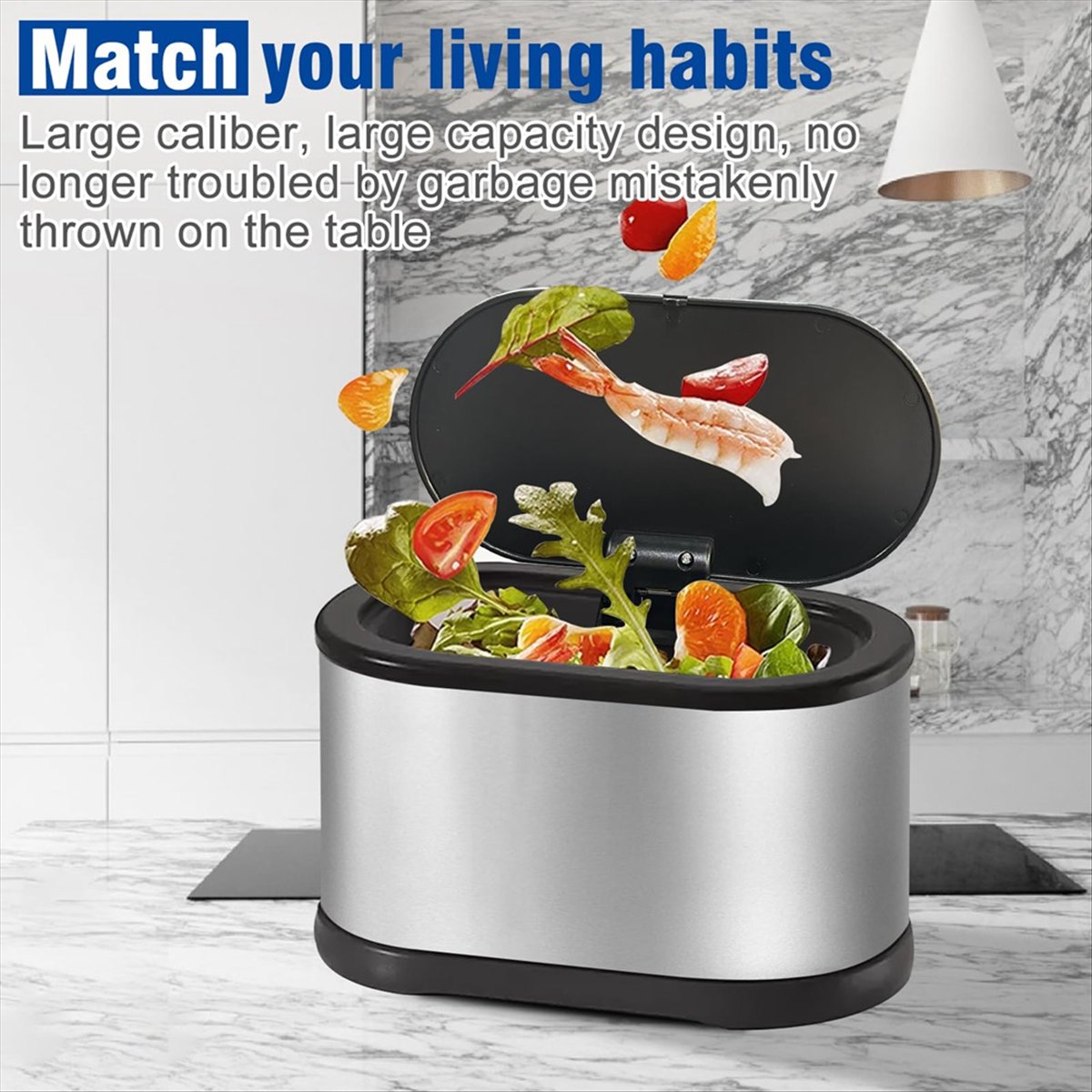 Mini Kosz na Śmieci z Pokrywką – Compost Bin Countertop recenzja i cena