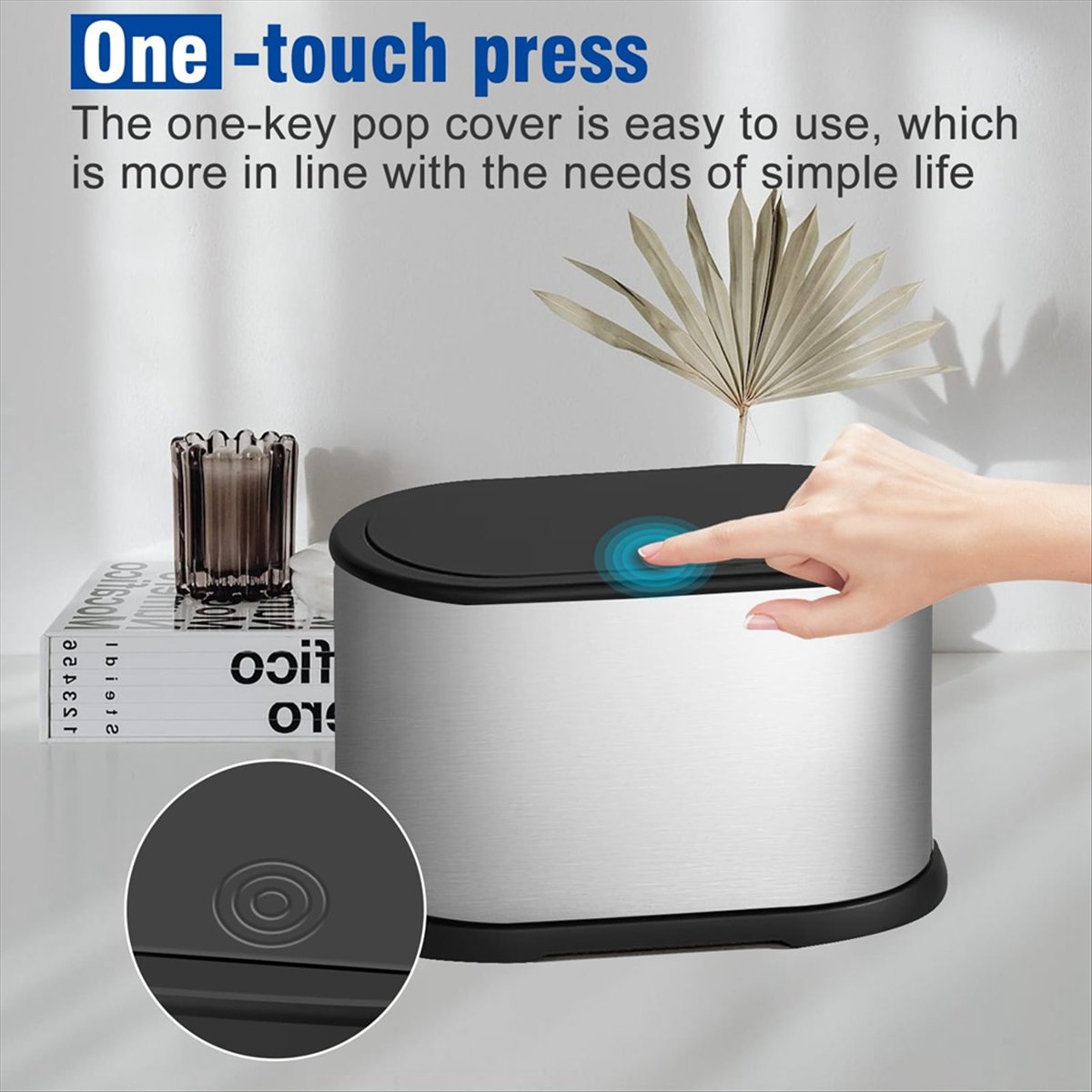 Mini Kosz na Śmieci z Pokrywką – Compost Bin Countertop recenzja i cena