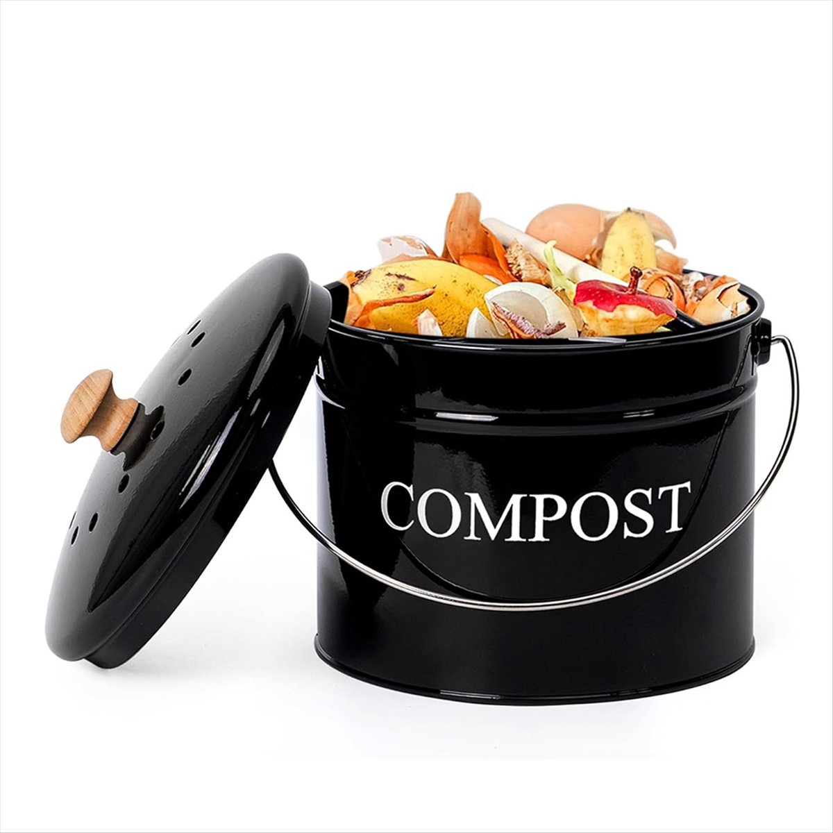 Kosz na kompost do kuchni, na  – Compost Bin Countertop recenzja i cena