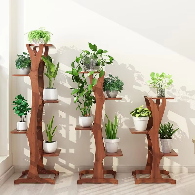 Stojak na rośliny bambusowe w  – Sustainable Living Usa recenzja i cena